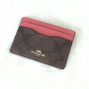 Coach Signature Card Case